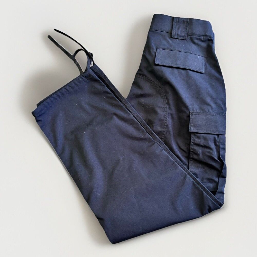 5.11 Tactical Series Cargo Pants Men's Size Large Navy Blue Ripstop Medical EMT